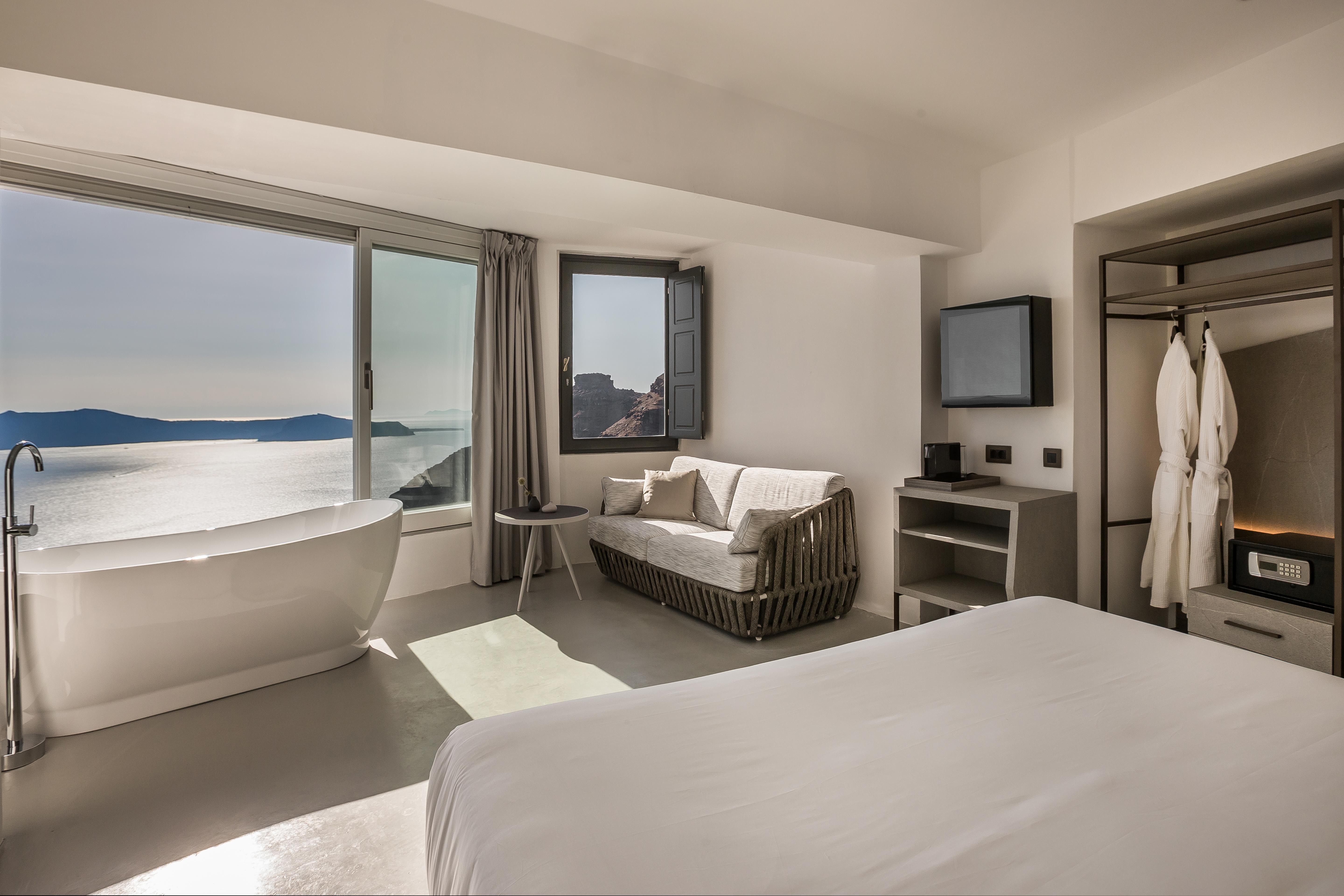 Sun Rocks Boutique Hotel (Adults Only) ฟิรอสเตฟานี ภายนอก รูปภาพ