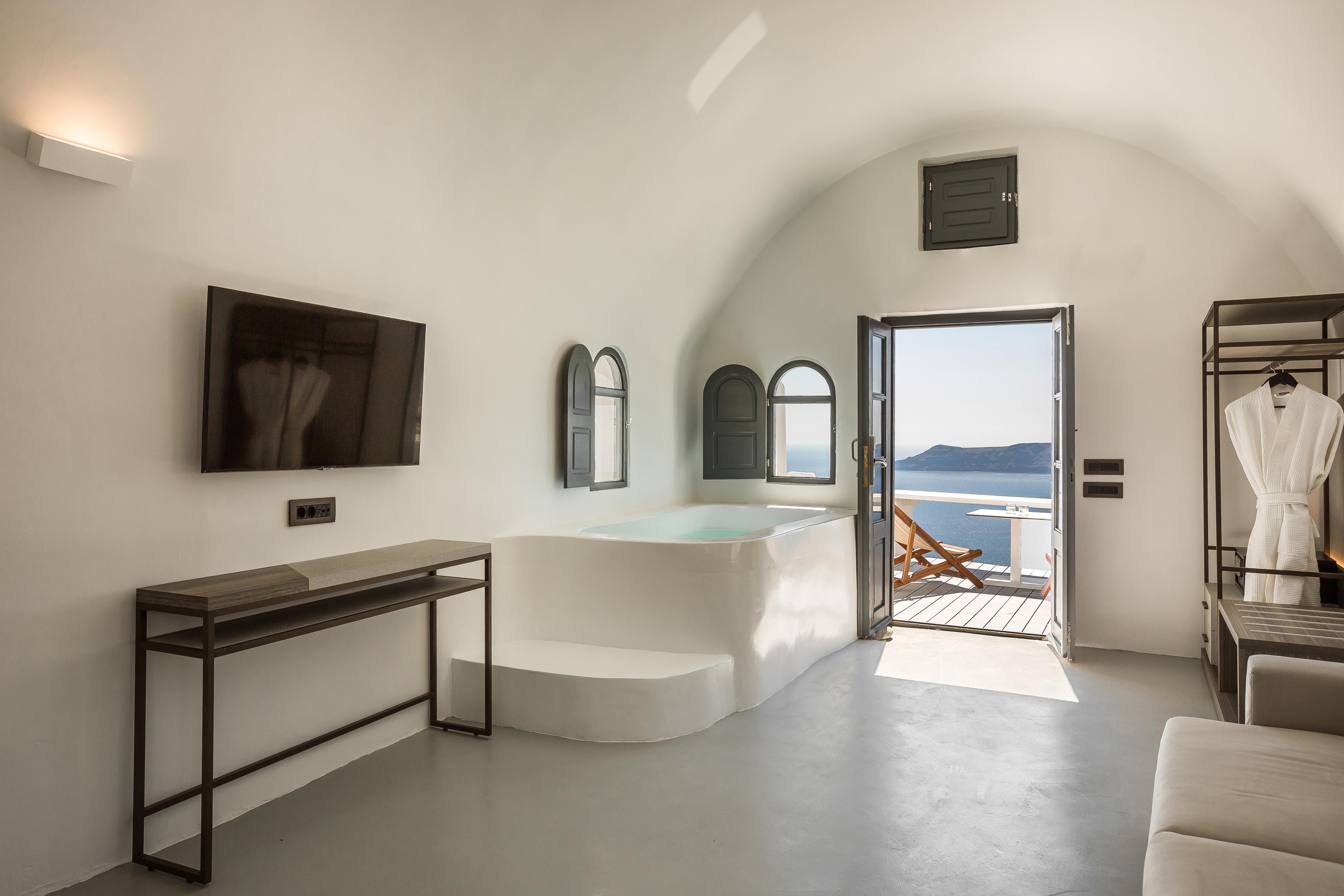 Sun Rocks Boutique Hotel (Adults Only) ฟิรอสเตฟานี ภายนอก รูปภาพ