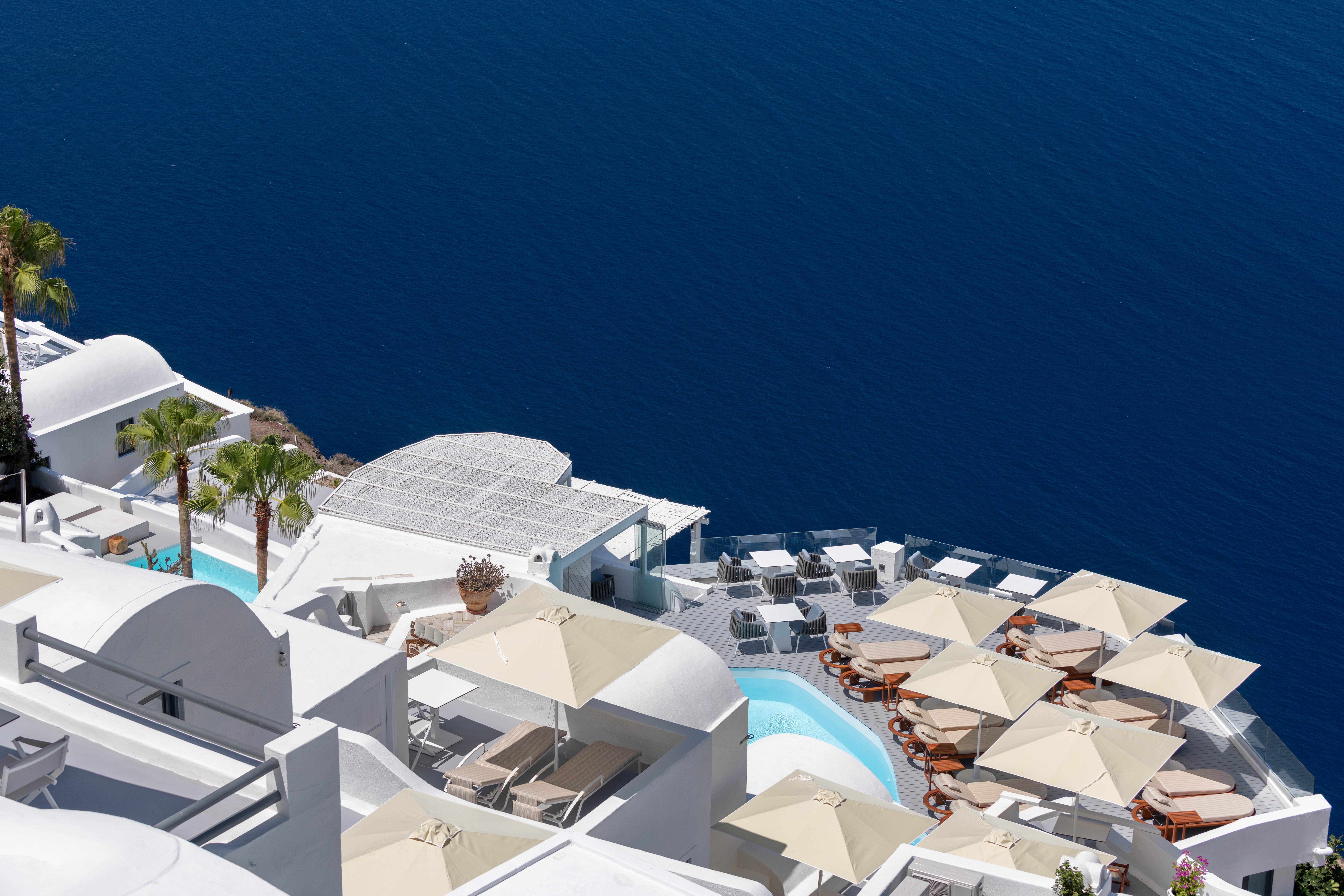 Sun Rocks Boutique Hotel (Adults Only) ฟิรอสเตฟานี ภายนอก รูปภาพ