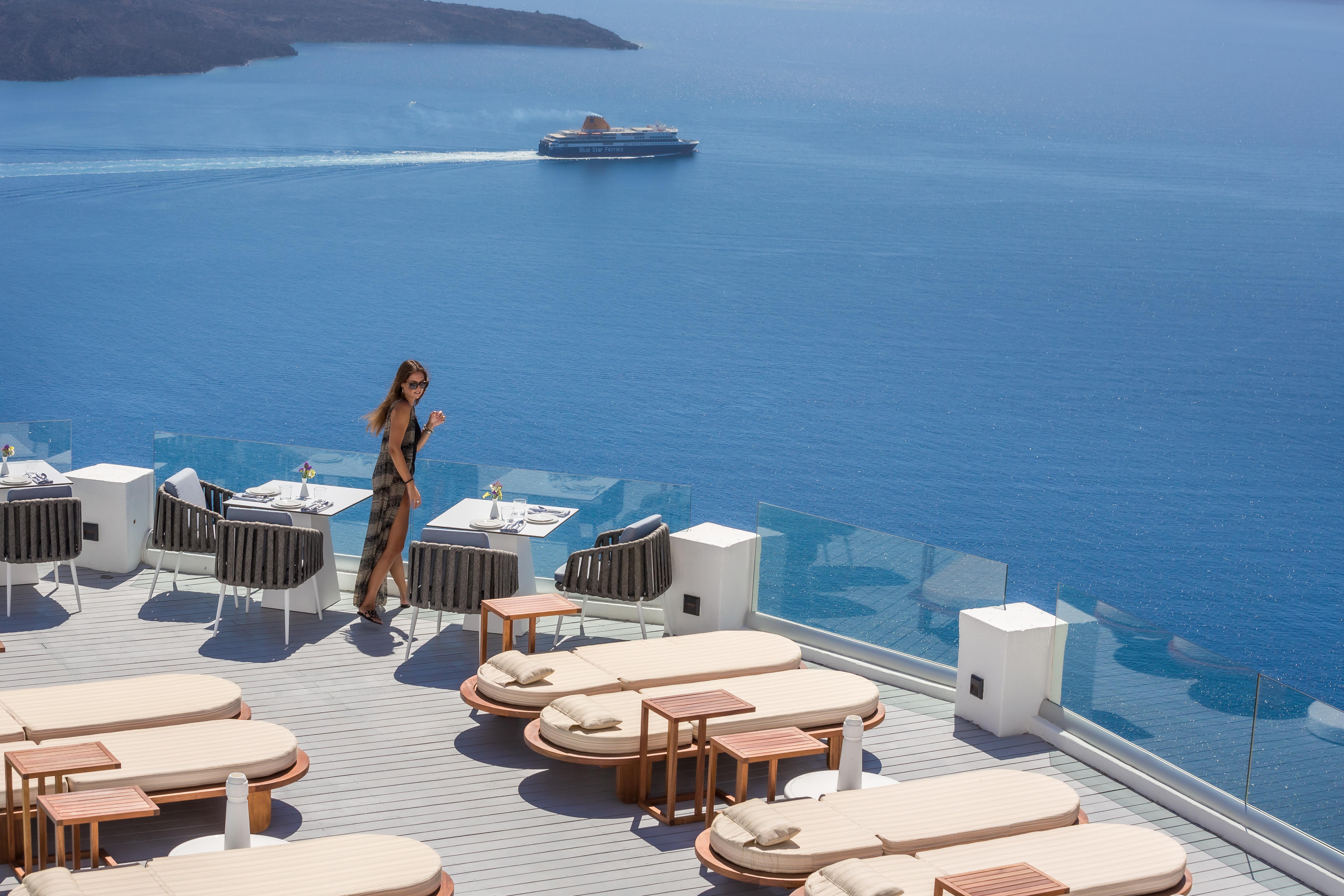 Sun Rocks Boutique Hotel (Adults Only) ฟิรอสเตฟานี ภายนอก รูปภาพ