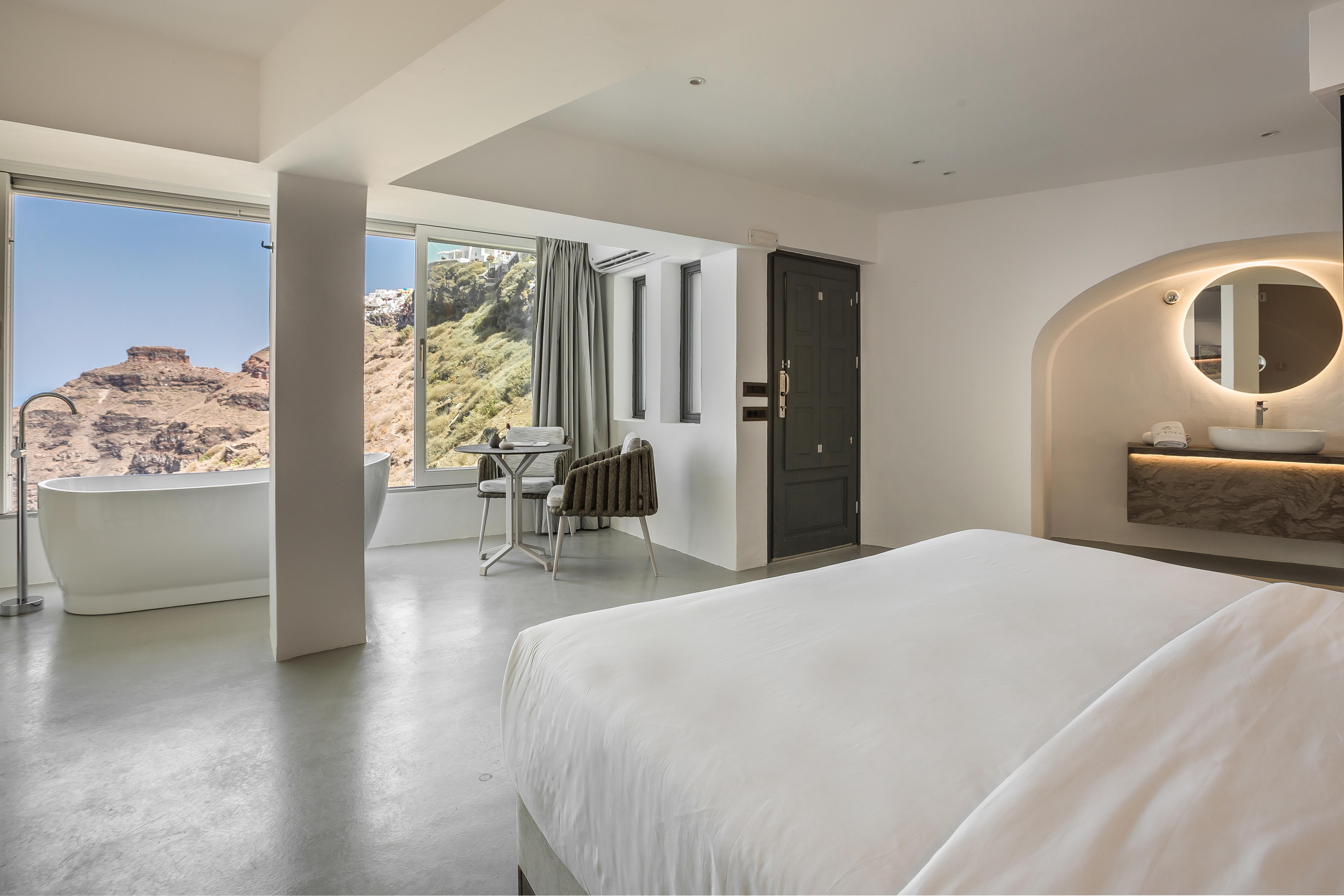 Sun Rocks Boutique Hotel (Adults Only) ฟิรอสเตฟานี ภายนอก รูปภาพ