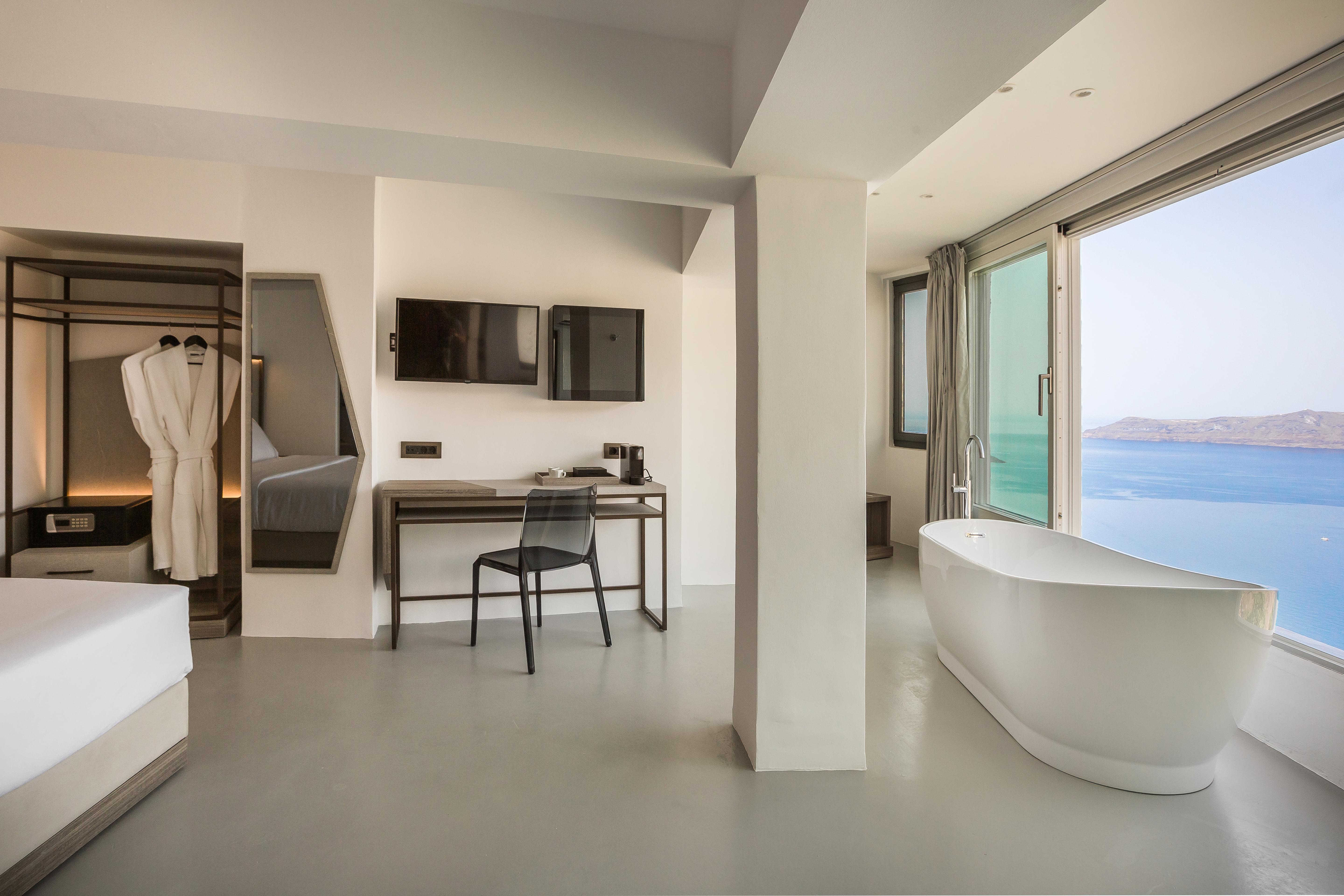 Sun Rocks Boutique Hotel (Adults Only) ฟิรอสเตฟานี ภายนอก รูปภาพ