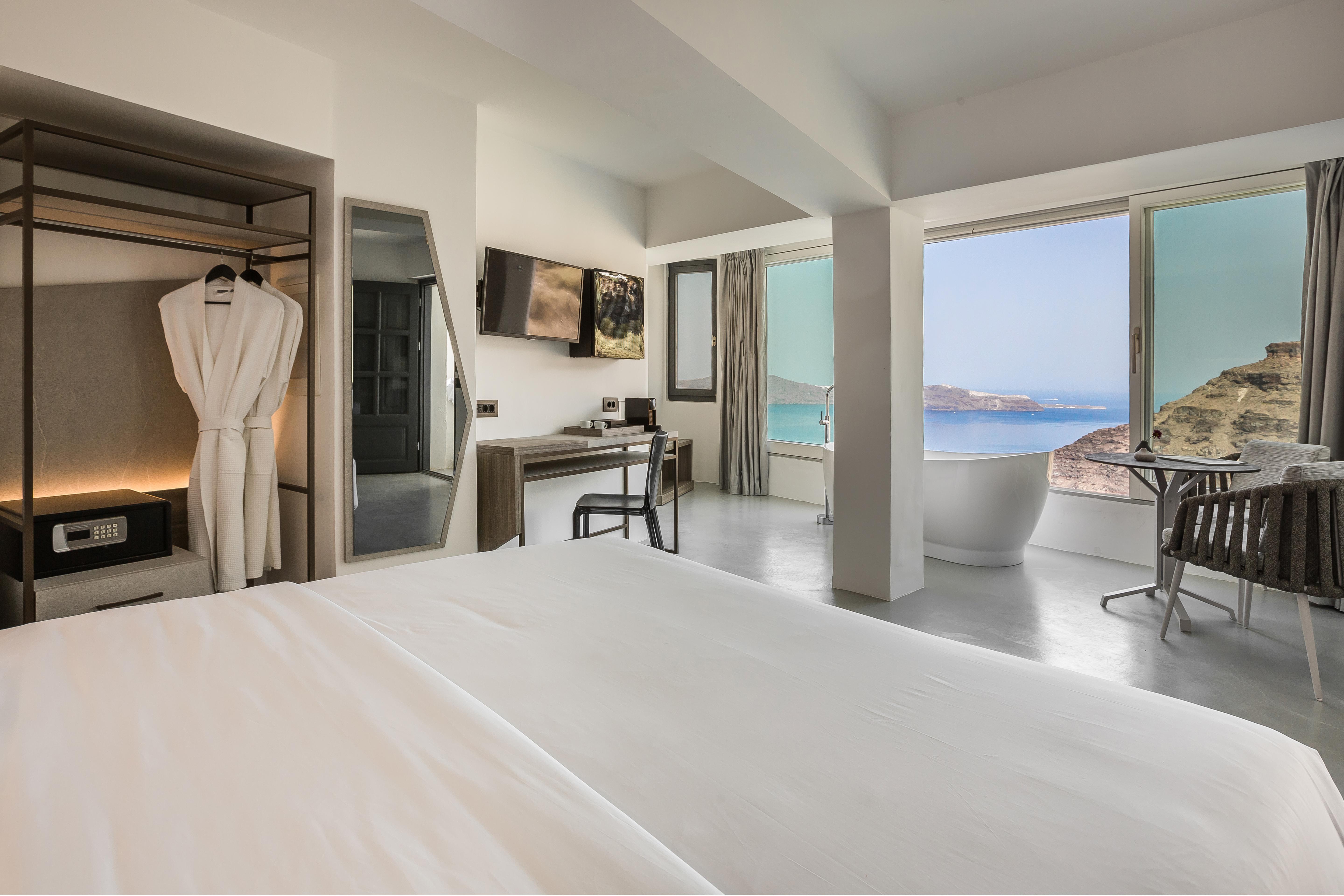 Sun Rocks Boutique Hotel (Adults Only) ฟิรอสเตฟานี ภายนอก รูปภาพ