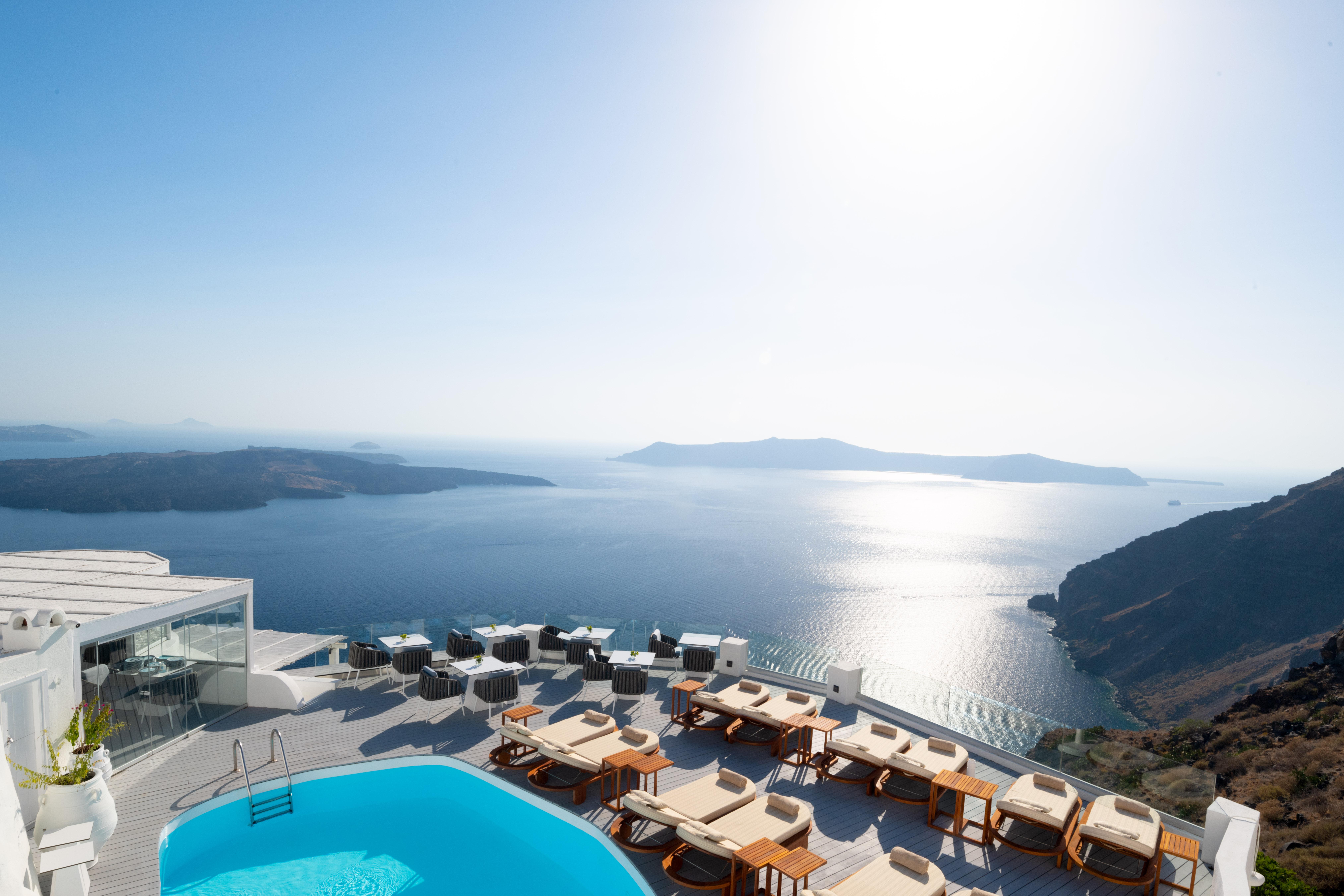 Sun Rocks Boutique Hotel (Adults Only) ฟิรอสเตฟานี ภายนอก รูปภาพ