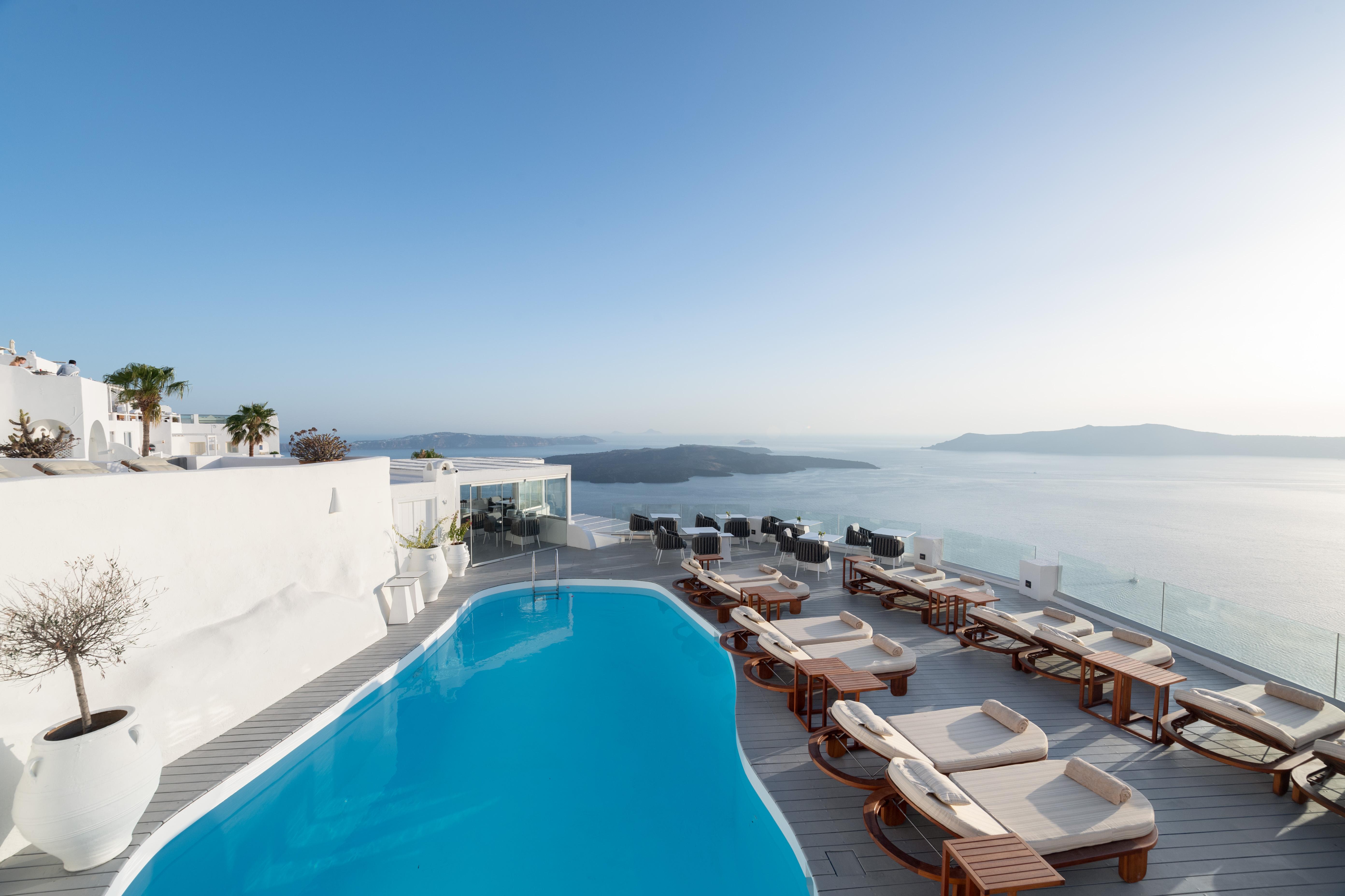 Sun Rocks Boutique Hotel (Adults Only) ฟิรอสเตฟานี ภายนอก รูปภาพ